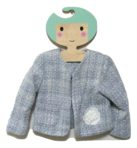 Light blue tweed jacket