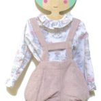 Girl’s dungaree ensemble